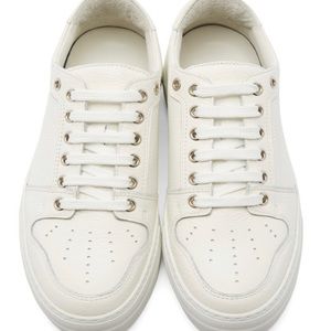 AMI Alexandre Mattiussi Low Top Sneakers - White